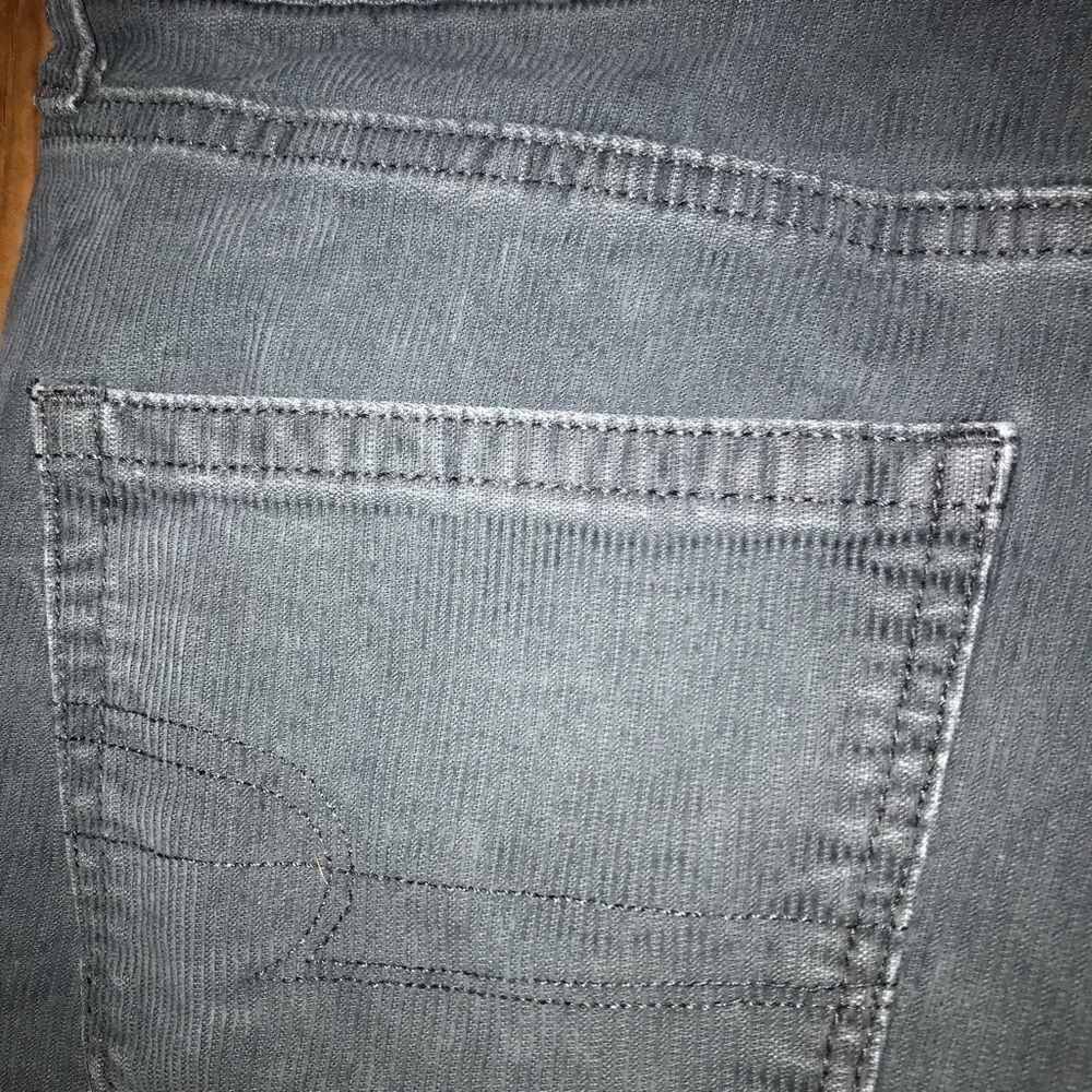 American Eagle Dark Grey Mom Jean - Picture 15 of 16